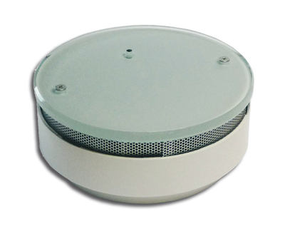 01763 NEBULA draadloze rookdetector, design zilver, batt. inclusief