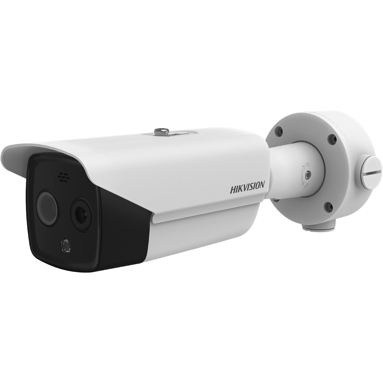 20000593 Hikvision HeatPro Caméra IP Bullet Thermique et Optique bi-spectre VCA, -20~150°C (± 8 °C), 3.1mm