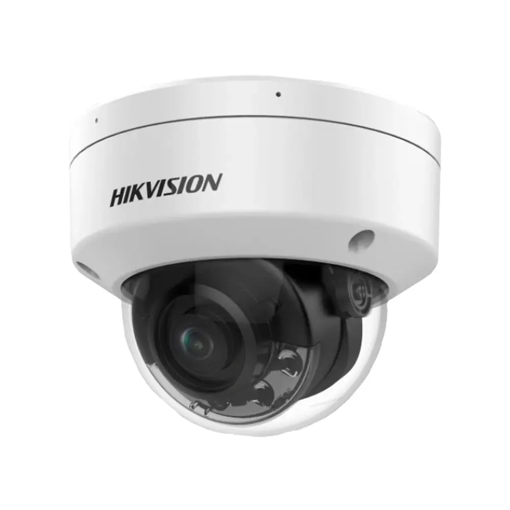 20001171 Hikvision 4 MP ColorVu Smart Hybrid Light Dome IP Camera, 2.8mm, mic
