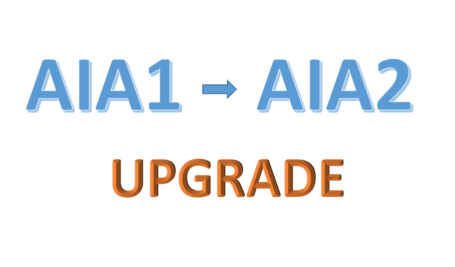 20010262 Kit de mise à niveau AIA1 vers AIA2 pour les modèles CG1