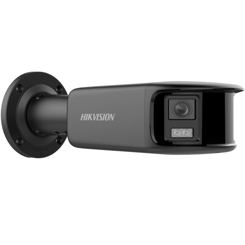 20011112 Caméra bullet IP Hikvision ColorVu EasyIP 4.0 8MP Panoramique WDR IR, 4 mm, IP67, noir