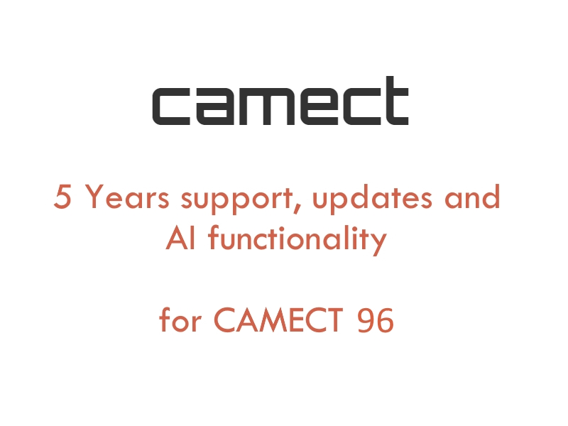 20047028 Licence Camect pour 5 ans de support, mises à jour et fonctionnalité AI sur des chaînes illimitées pour CAMECT 96