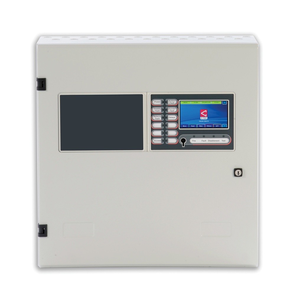 30040550 Centrale d'alarme incendie adressable ZFP 2 Circuits Protocole CAST