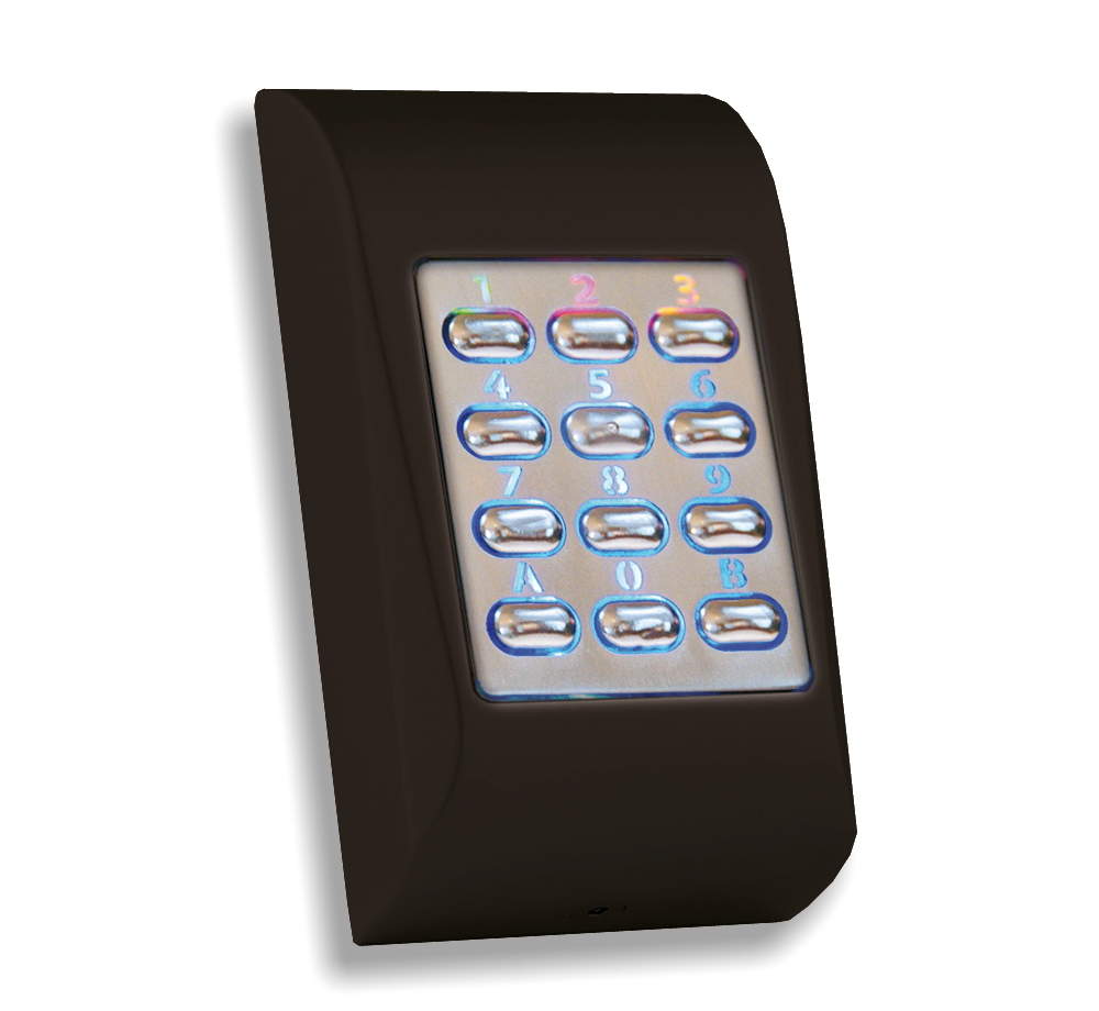 40011105 Mini lecteur intérieur / extérieur Mifare-Desfire + clavier pour Dinec
