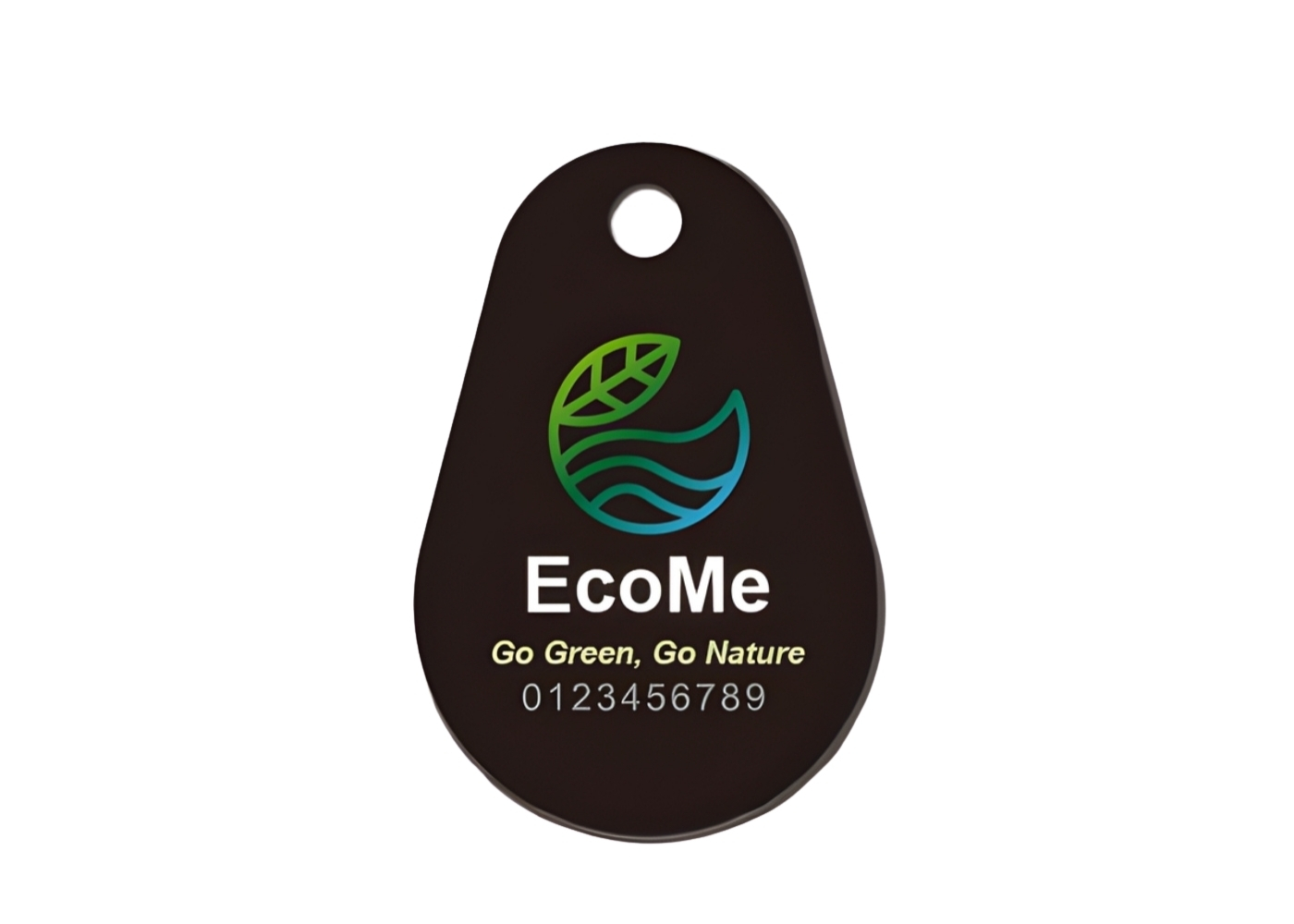 06937 ECO-keytag van gerecycled oceaanplastic Desfire EV3 keytag