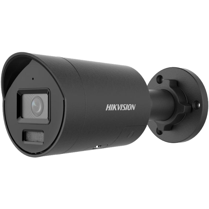 20001283 Caméra Hikvision 4 MP Smart Hybrid Light Dual illumination Bullet IP, 2.8mm, micro, noir
