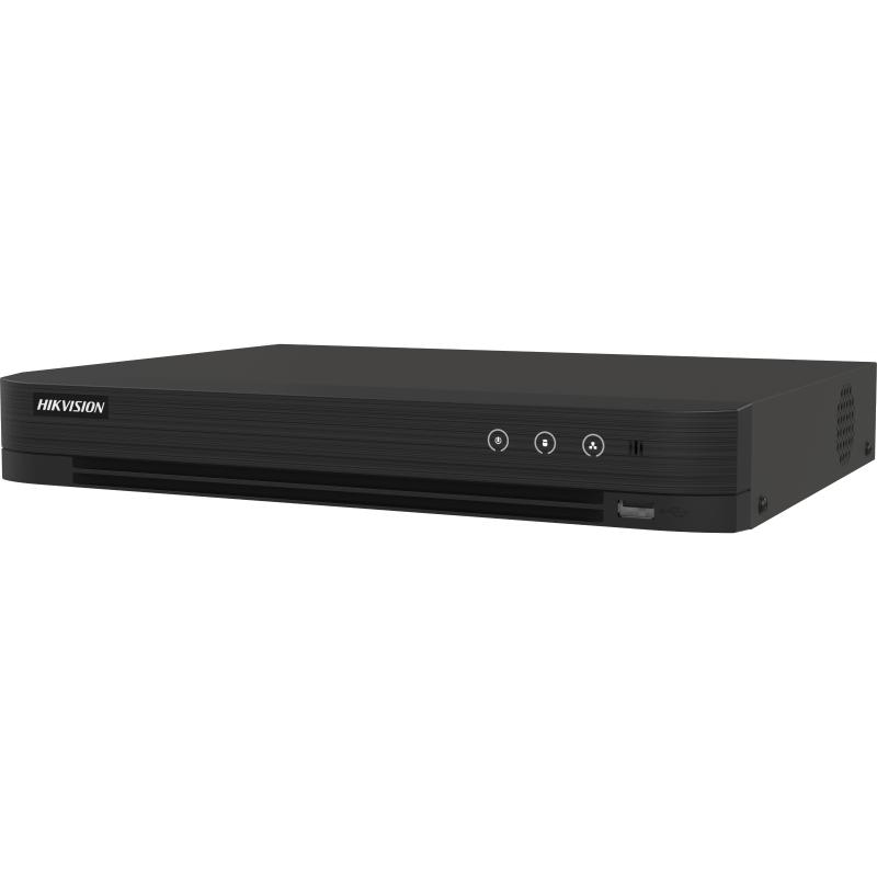 20001378 DVR Hikvision 4 canaux 5MP 1U H.265 AcuSense POC