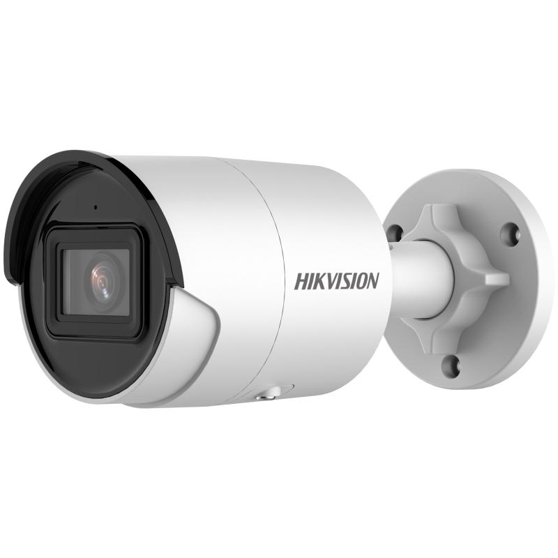 20001465 Hikvision 4MP AcuSense vaste Bullet Network IP camera, ingebouwde microfoon, 4mm