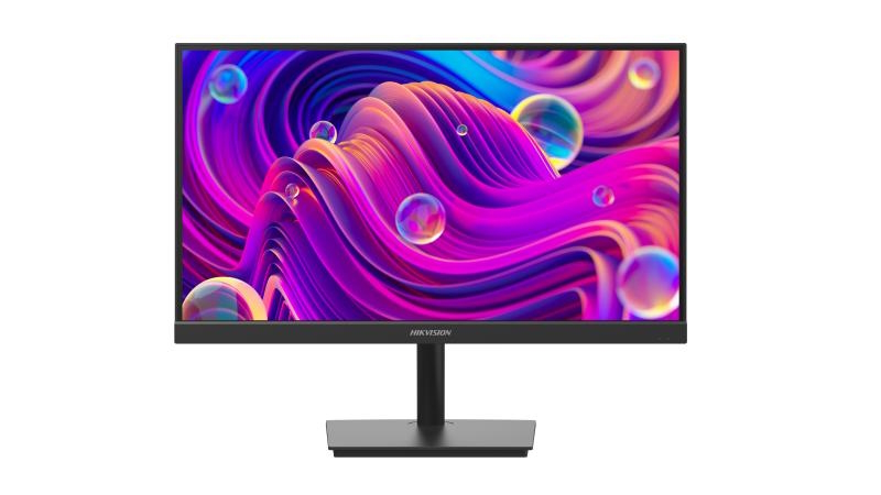 20001510 Moniteur LED IPS Full HD Hikvision 21,5", sans bordure, E-LED, 100 Hz avec haut-parleur 2x 2W