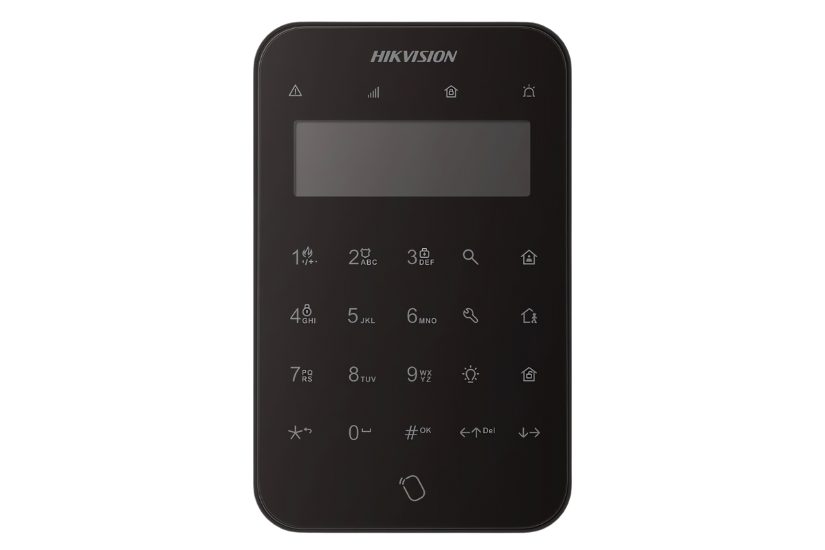 20001641 Draadloos LCD keypad voor AX PRO, zwart