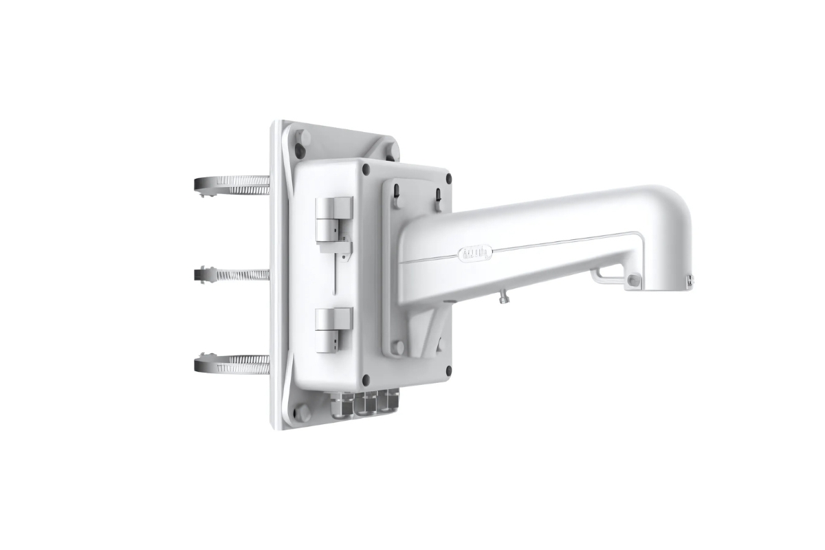 20001717 Support de poteau Hikvision avec boîtier arrière