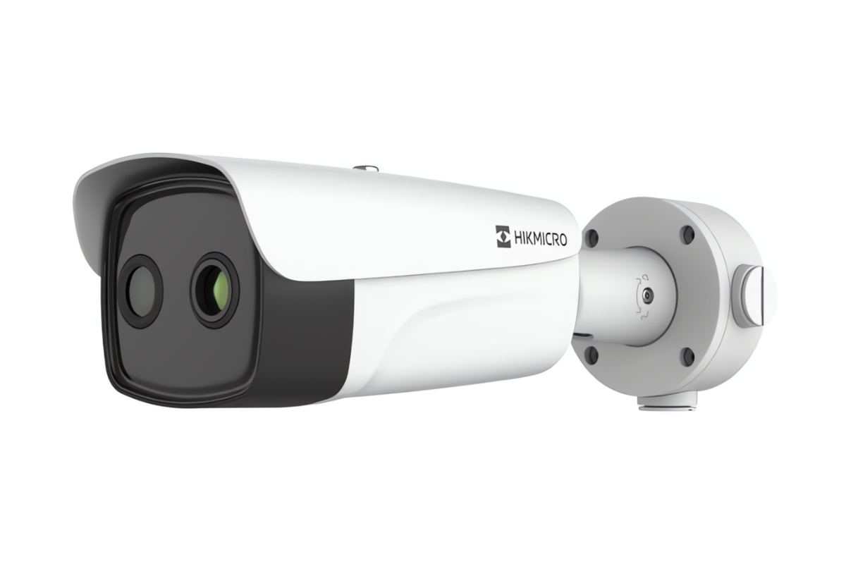 20001740 Caméra Hikvision Bullet réseau bispectre thermique et optique, 4.4mm, -20 ~ 150°C, ± 8°C