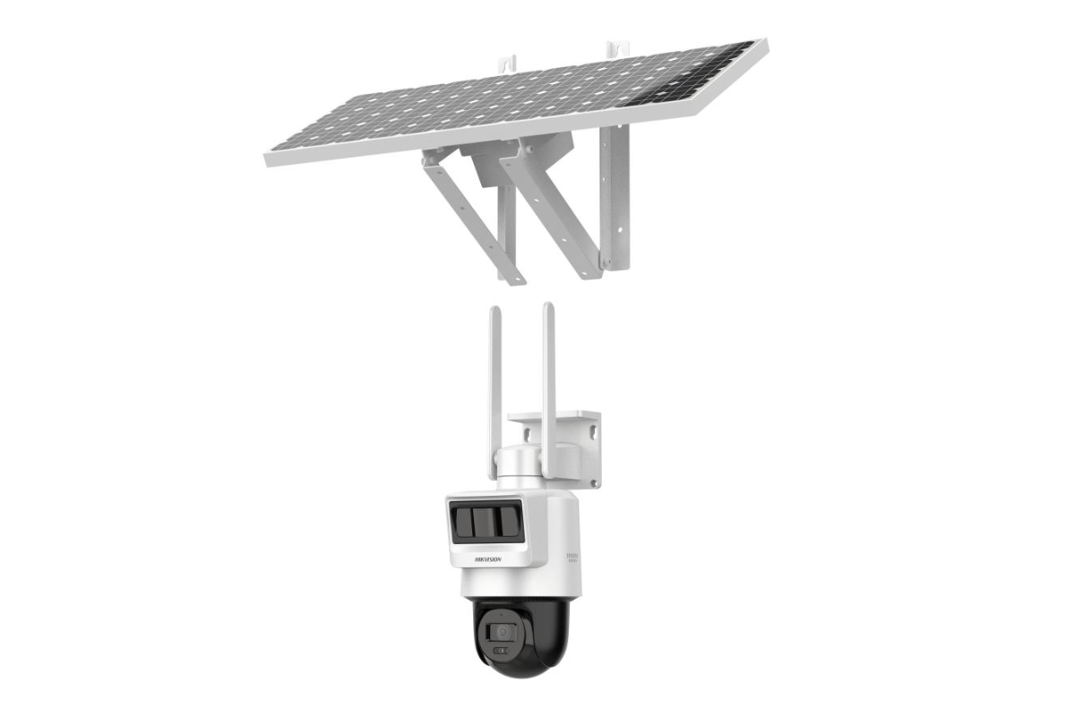 20001761 Hikvision 4MP Pro Solar-powered Security PT Camera Setup, 2.8mm