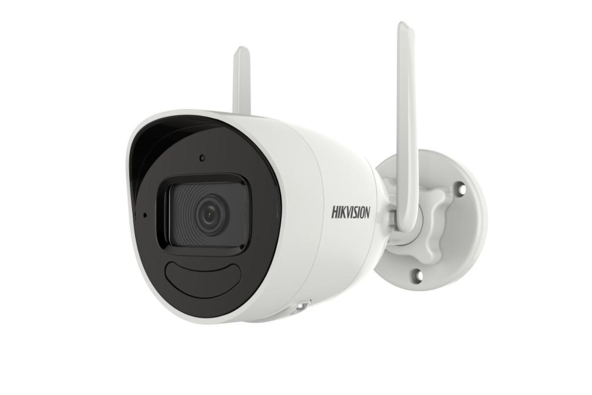 20001775 Caméra réseau Bullet fixe Hikvision 4 MP pour extérieur, audio bidirectionnel, 2,8 mm