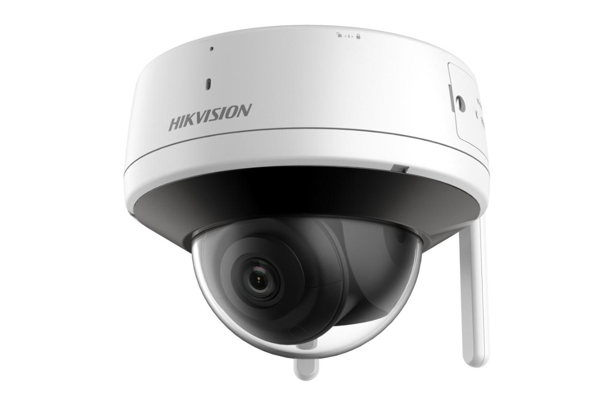 20001776 Hikvision 4 MP Outdoor Vaste Dome Netwerkcamera, 2-weg audio, 2,8 mm