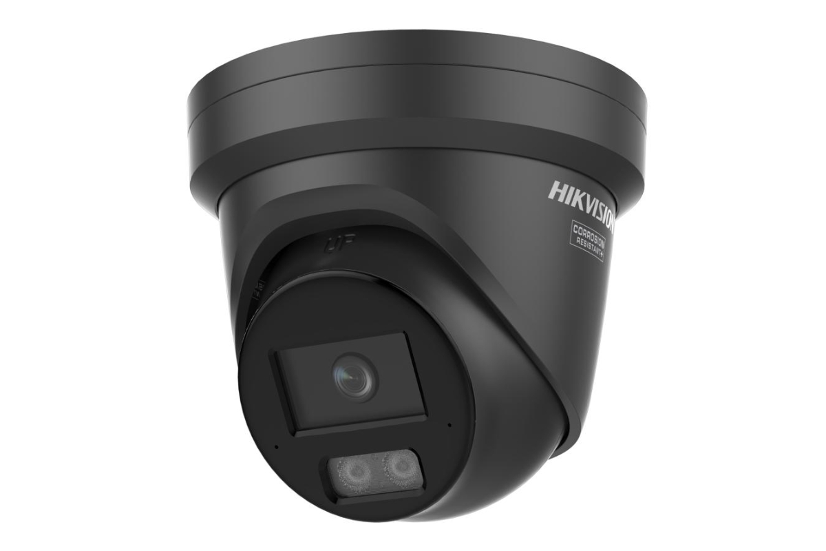 20001822 Caméra tourelle Hikvision ColorVu 4MP, 2.8mm, noire