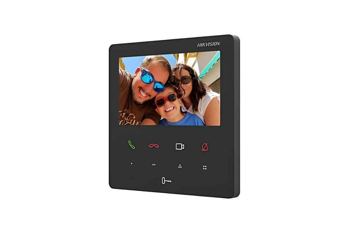 20001913 Hikvision KH6-serie IP-gebaseerd binnenstation, 4.3" kleurscherm