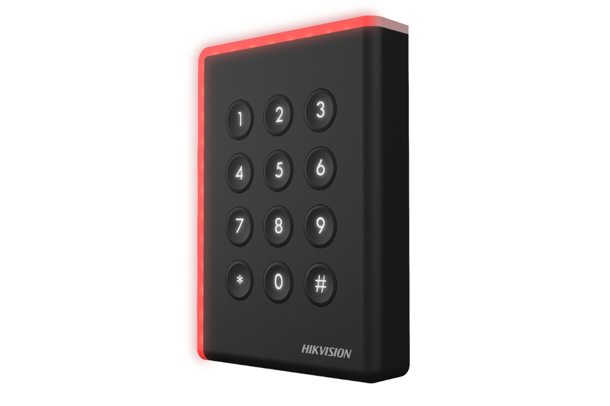 20001922 Lecteur de cartes Mifare Hikvision Pro série 1108A avec clavier