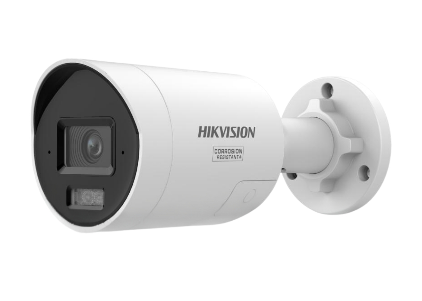 20002046 Hikvision 4MP AcuSense stroboscopique et avertissement audio, mini Bullet fixe, IK10,  2.8 mm