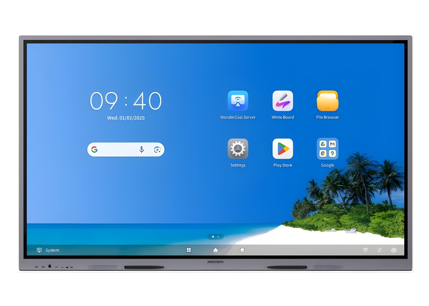 20002591 Hikvision Performance Series 75" 4K Interactive Display, DLED