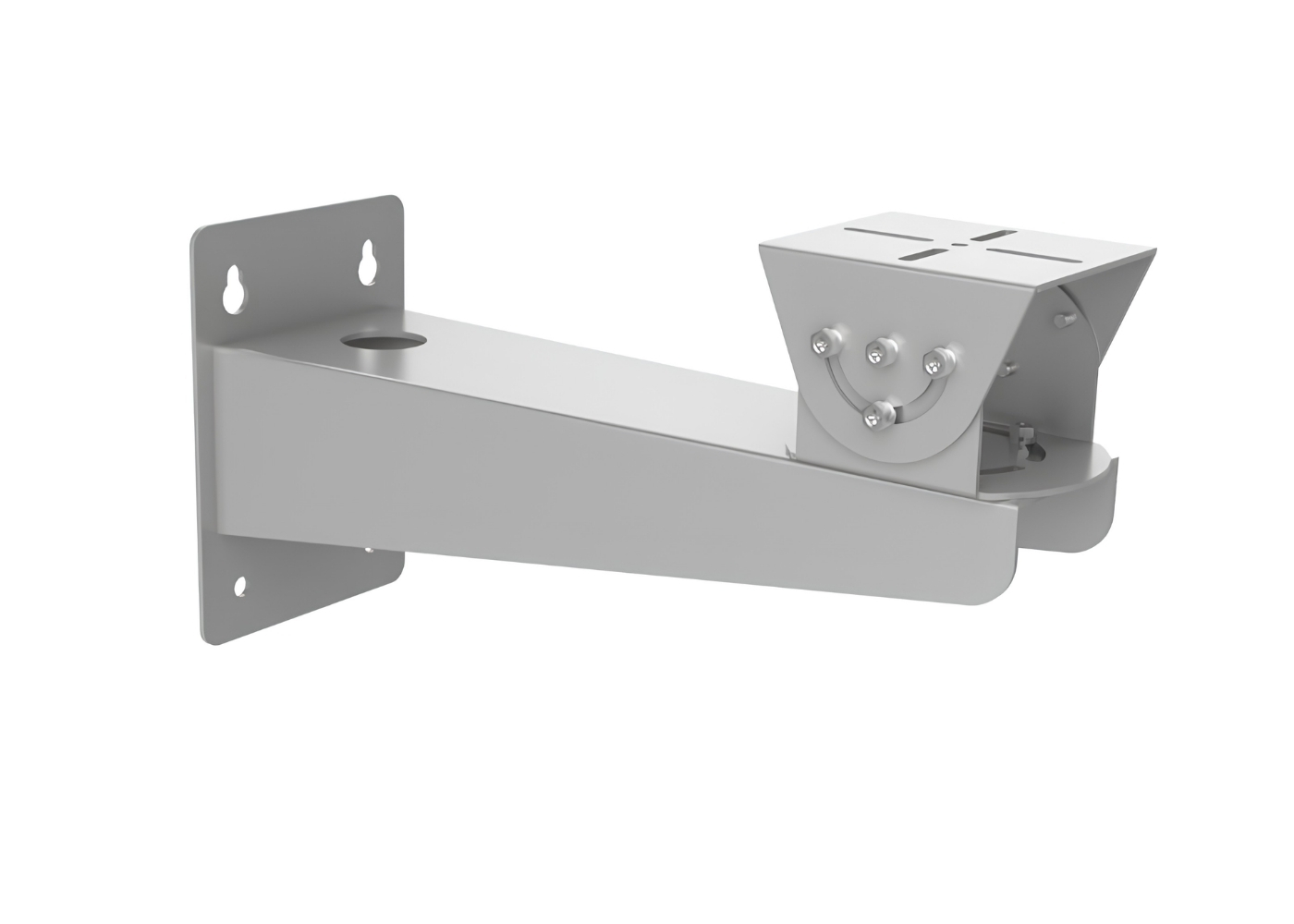 20002701 Hikvision muur beugel, anti corrosie, RVS, zilver-grijs