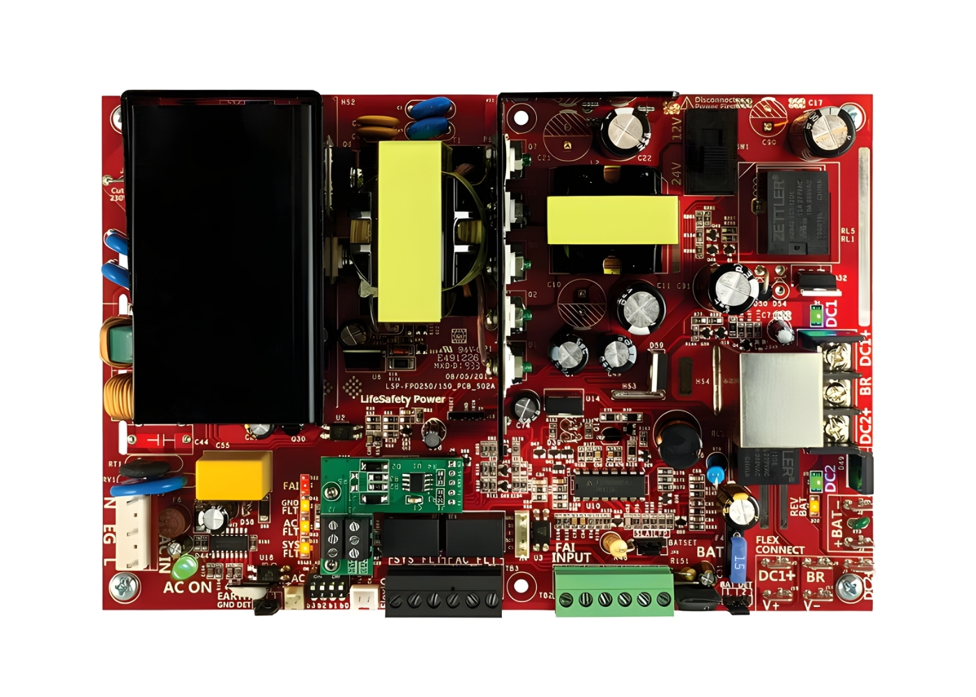 20010472 Geavanceerde Smart Power Supply en Charger voor Beveiligingssystemen 12A/12VDC - 6A/24VDC voeding