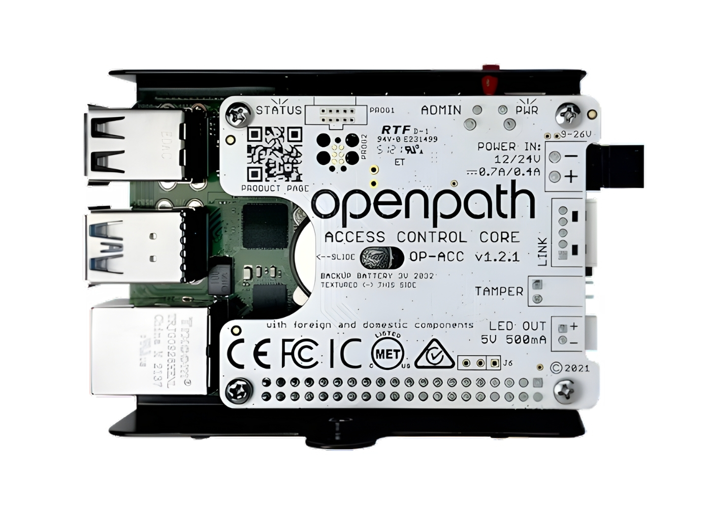 20040657 TCP/IP Access Control Core Board, Alta Access