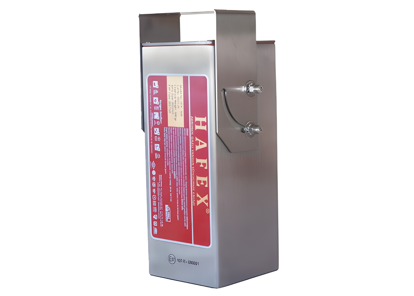 30017033 HFX-500 Mini  HAFEX unit 3,4 m³, S-type, geheel RVS