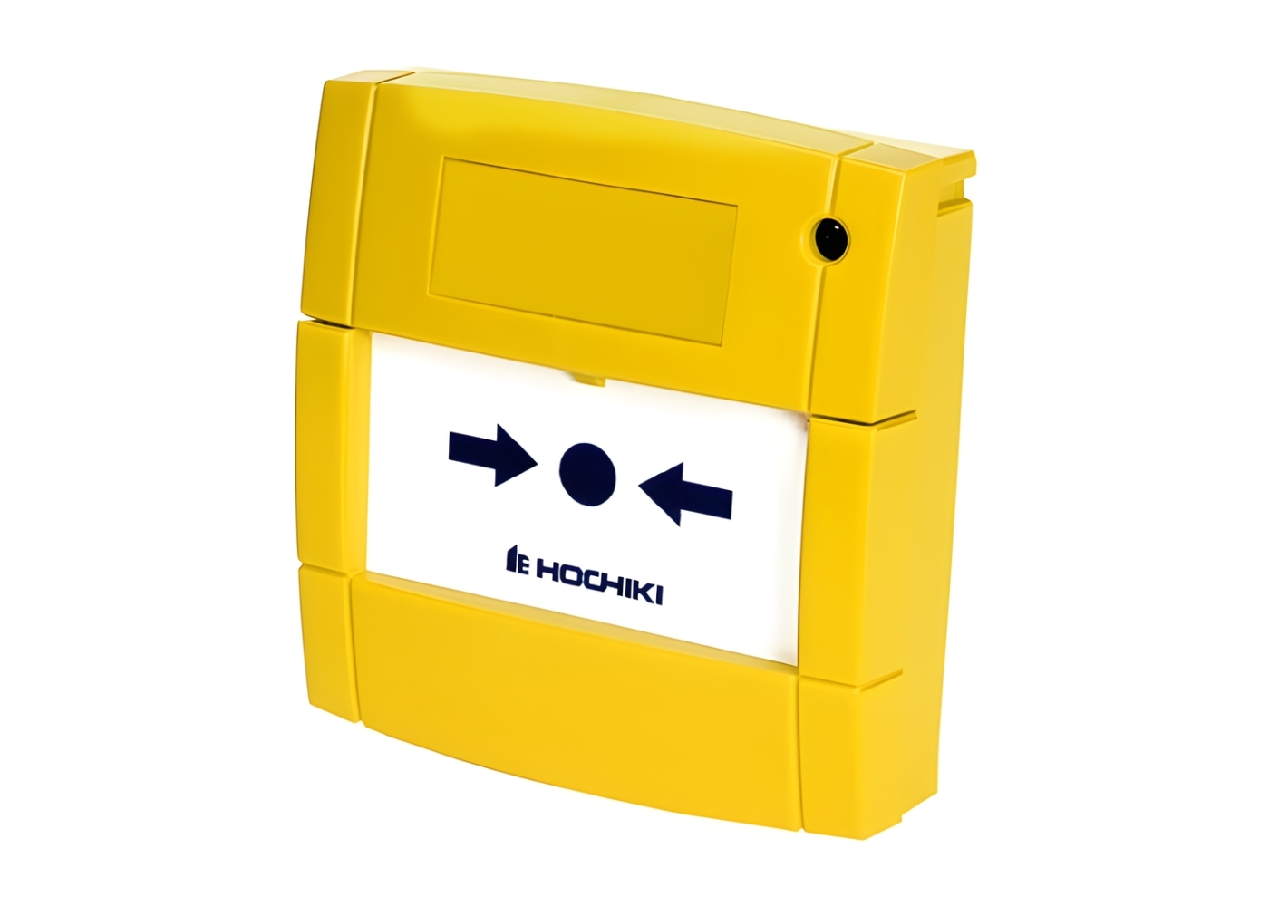 30042618 Hochiki geadresseerde HCP-E(SCI) Analoge Adresseerbare Handbrandmelder, Integrale Kortsluitisolatie, geel