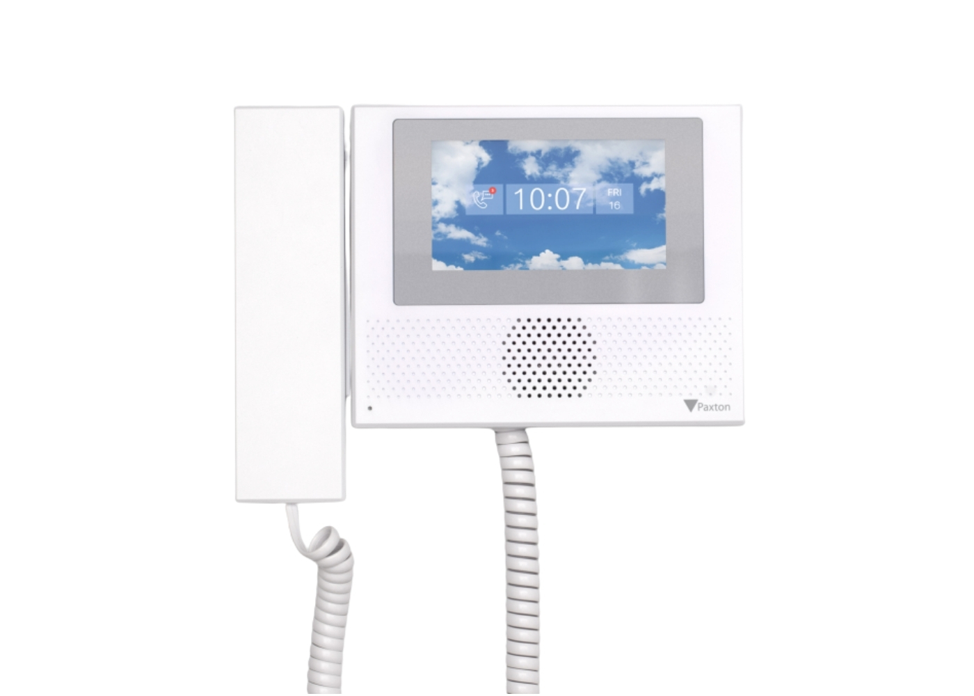 40040042 Entry - Standaard monitor, 4.3" Touchscreen Intercom, met hoorn