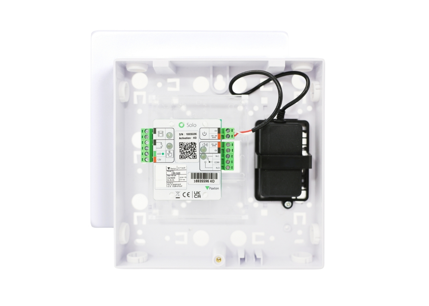 40040171 Solo - Controller, 12V 1A voeding, kunststof behuizing