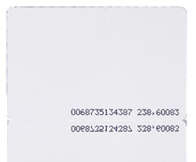 4001048 Carte EM,ISO,Q5 264 bit programmable